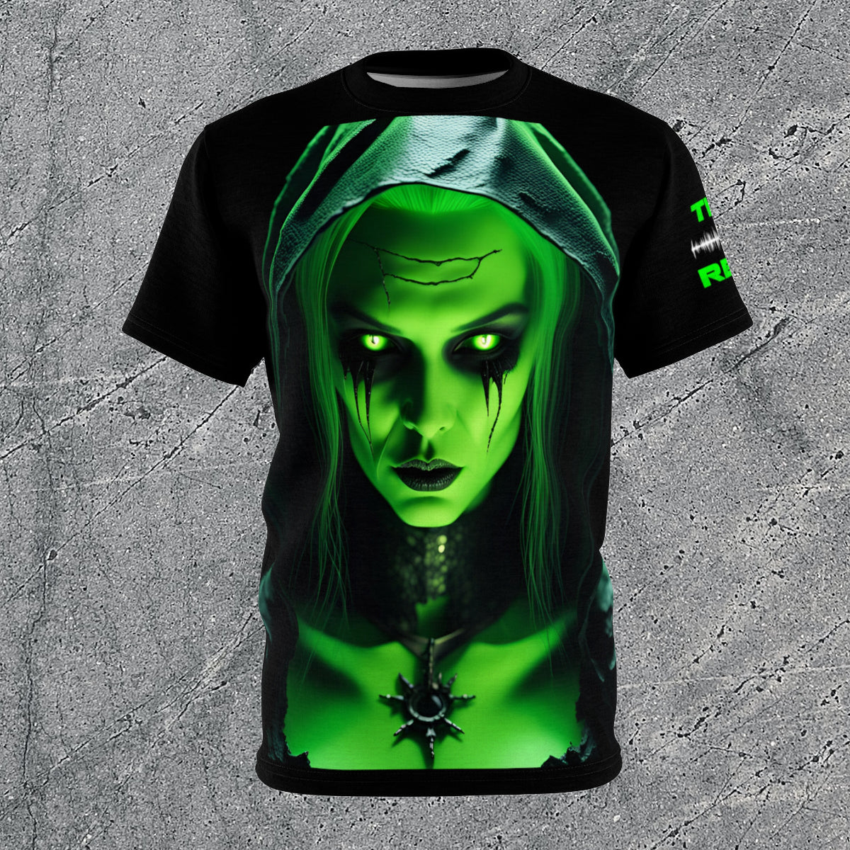 THIRD REALM "Cyber Green" T-Shirt