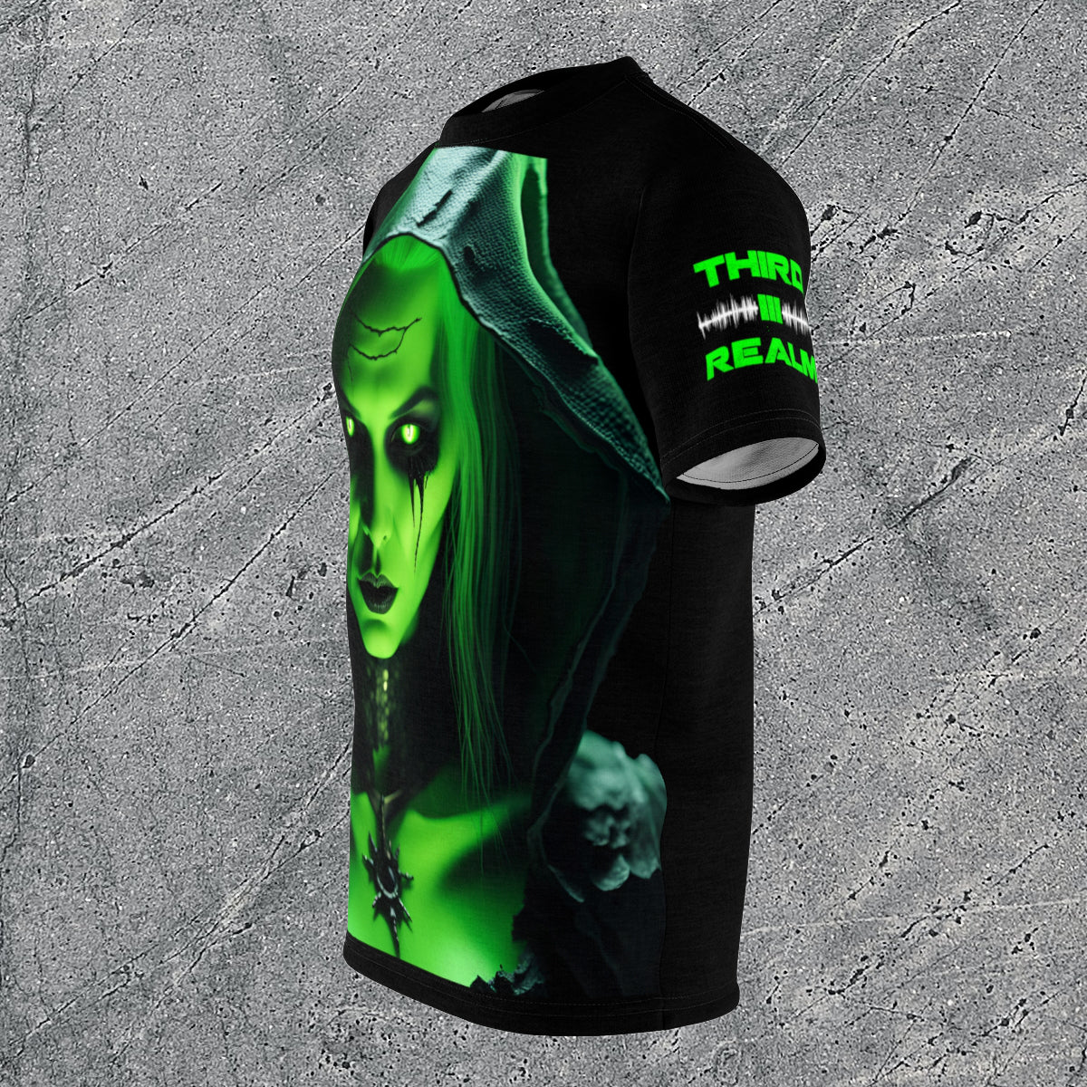 THIRD REALM "Cyber Green" T-Shirt